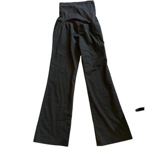 Liz Lange maternity black dress slacks with stretchy waist XS